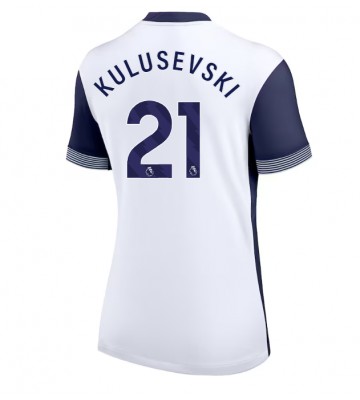 Tottenham Hotspur Dejan Kulusevski #21 Hemmatröja Kvinnor 2024-25 Kortärmad